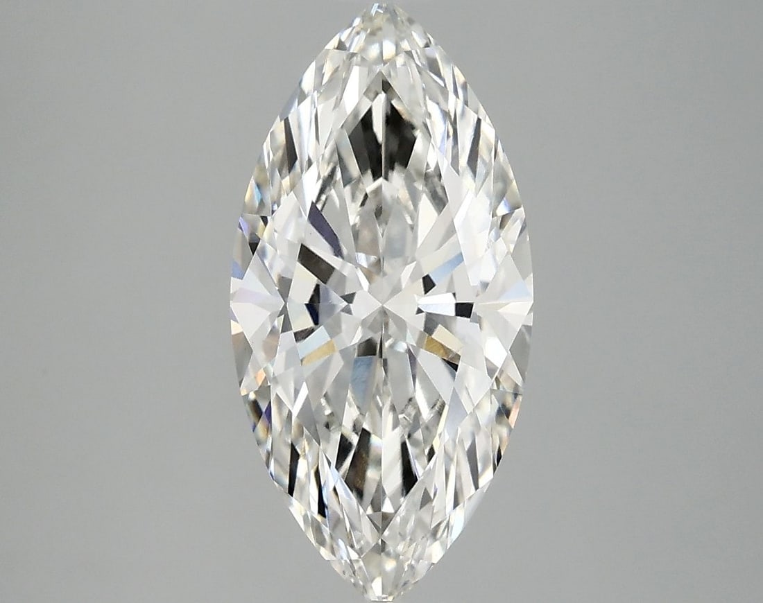 Loose Diamond - MARQUISE 2.57ct G VS1: Loose Diamond - MARQUISE 2.57ct G VS1 Source: This is a real non-mined Diamond that has been grown in a lab Shape: MARQUISE Carats: 2.57 Color: G Clarity: VS1 Certification: IGI The Diamond Depot