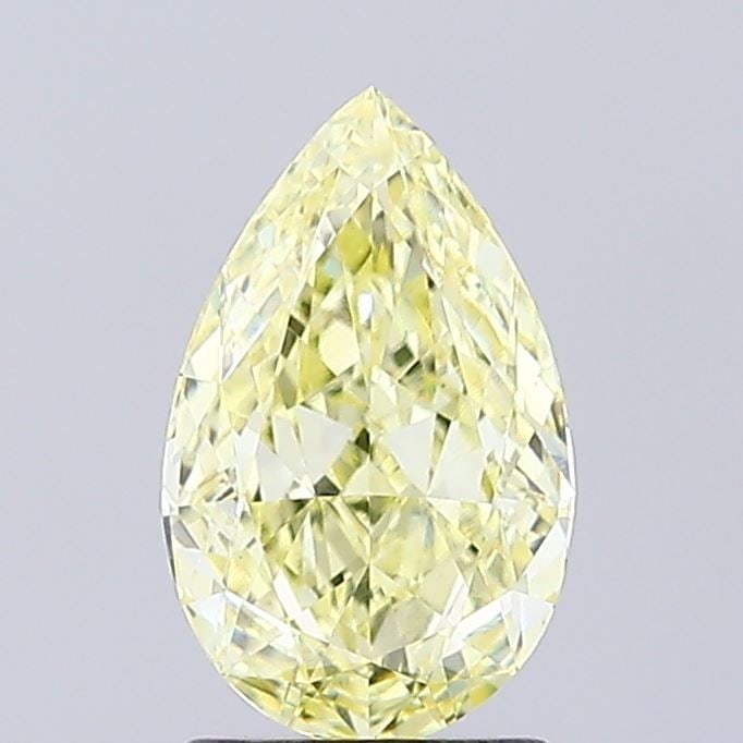 Loose Diamond - PEAR 1.52ct Fancy Yellow VVS2: Loose Diamond - PEAR 1.52ct Fancy Yellow VVS2 Source: This is a real non-mined Diamond that has been grown in a lab Shape: PEAR Carats: 1.52 Color: Fancy Yellow Certification: IGI Video: