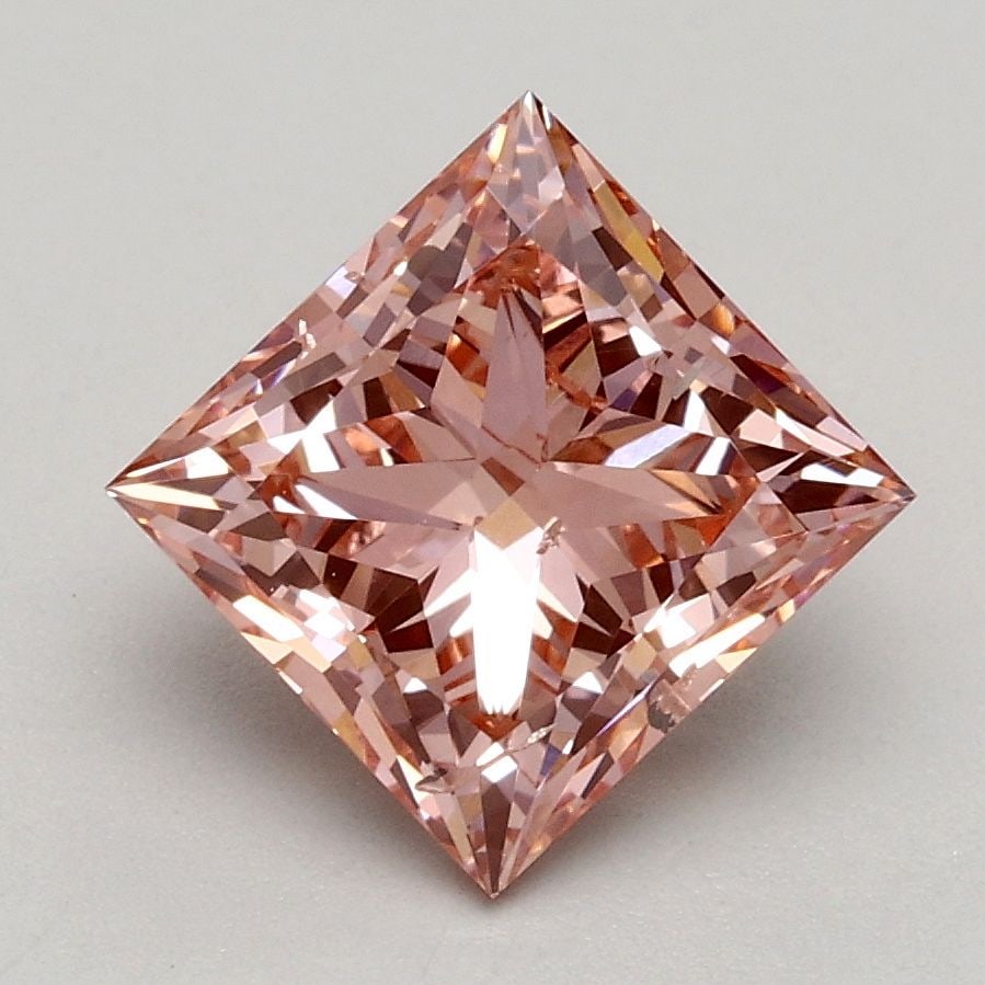 Loose Diamond - PRINCESS 1.71ct Fancy Intense Pink SI2: Loose Diamond - PRINCESS 1.71ct Fancy Intense Pink SI2 Source: This is a real non-mined Diamond that has been grown in a lab Shape: PRINCESS Carats: 1.71 Color: Fancy Intense Pink Certification: IGI