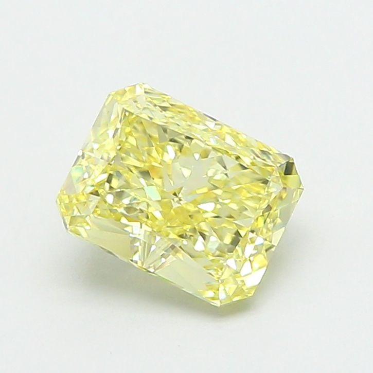 Loose Diamond - RADIANT 1.51ct Fancy Yellow VVS2: Loose Diamond - RADIANT 1.51ct Fancy Yellow VVS2 Source: This is a real non-mined Diamond that has been grown in a lab Shape: RADIANT Carats: 1.51 Color: Fancy Yellow Certification: IGI Video: