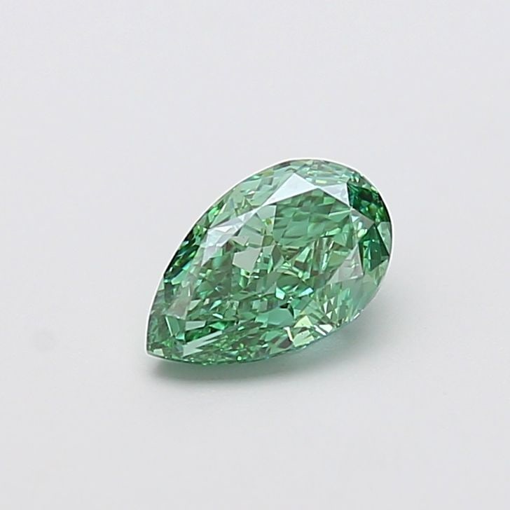 Loose Diamond - PEAR 1.25ct Fancy Vivid Green VS1: Loose Diamond - PEAR 1.25ct Fancy Vivid Green VS1 Source: This is a real non-mined Diamond that has been grown in a lab Shape: PEAR Carats: 1.25 Color: Fancy Vivid Green Certification: IGI Video: