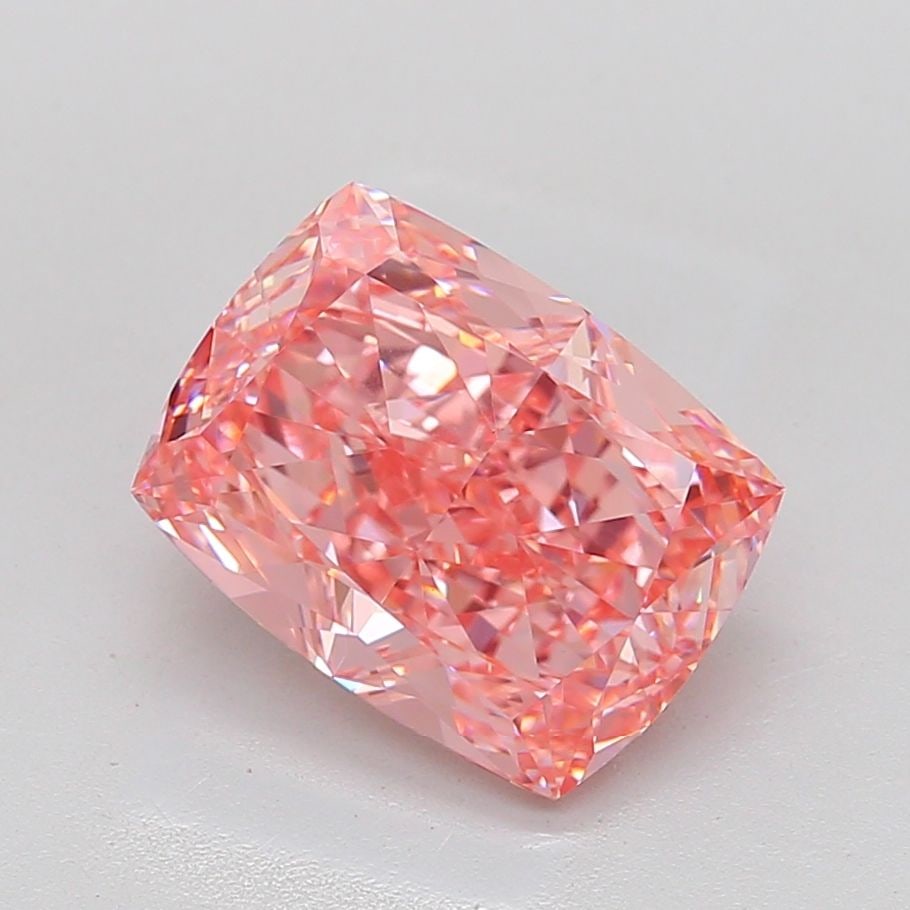 Loose Diamond - CUSHION MODIFIED 5.13ct Fancy Vivid Pink VVS2: Loose Diamond - CUSHION MODIFIED 5.13ct Fancy Vivid Pink VVS2 Source: This is a real non-mined Diamond that has been grown in a lab Shape: CUSHION MODIFIED Carats: 5.13 Color: Fancy Vivid Pink