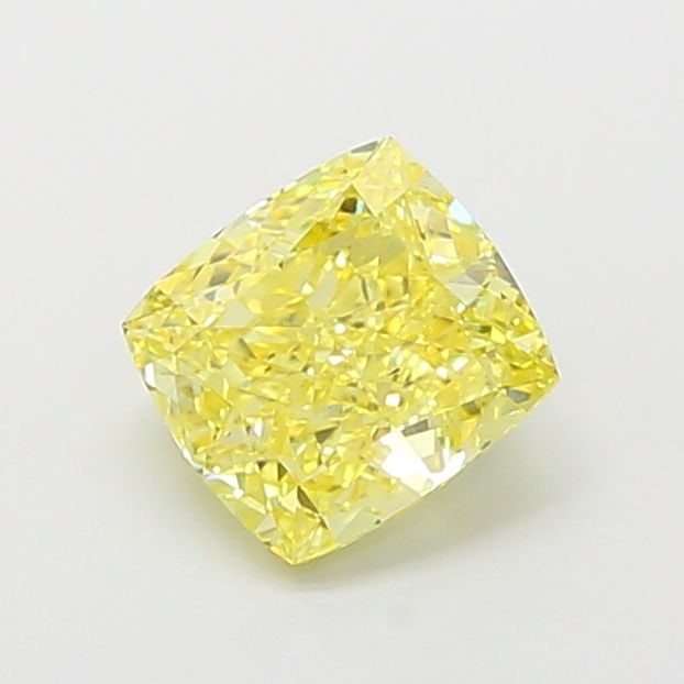 Loose Diamond - CUSHION MODIFIED 2.06ct Fancy Intense Yellow VS2: Loose Diamond - CUSHION MODIFIED 2.06ct Fancy Intense Yellow VS2 Source: This is a real non-mined Diamond that has been grown in a lab Shape: CUSHION MODIFIED Carats: 2.06 Color: Fancy Intense Yellow