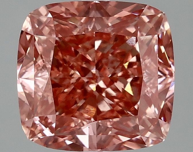 Loose Diamond - CUSHION MODIFIED 3.11ct Fancy Vivid Pink VS2: Loose Diamond - CUSHION MODIFIED 3.11ct Fancy Vivid Pink VS2 Source: This is a real non-mined Diamond that has been grown in a lab Shape: CUSHION MODIFIED Carats: 3.11 Color: Fancy Vivid Pink