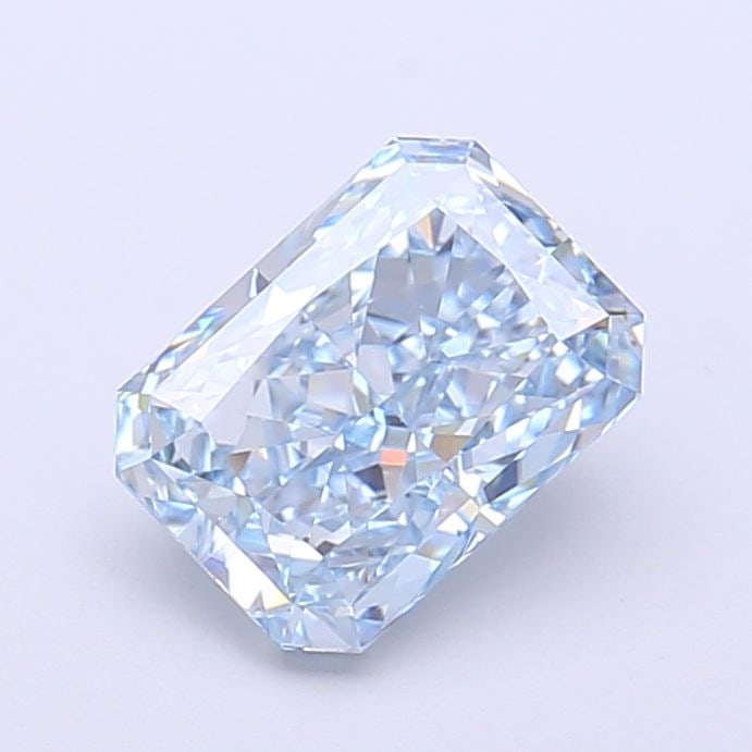 Loose Diamond - RADIANT 1.72ct Fancy Vivid Blue VVS1: Loose Diamond - RADIANT 1.72ct Fancy Vivid Blue VVS1 Source: This is a real non-mined Diamond that has been grown in a lab Shape: RADIANT Carats: 1.72 Color: Fancy Vivid Blue Certification: IGI Video:
