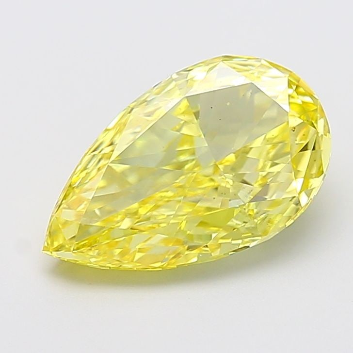 Loose Diamond - PEAR 4.02ct Fancy Intense Yellow VS2: Loose Diamond - PEAR 4.02ct Fancy Intense Yellow VS2 Source: This is a real non-mined Diamond that has been grown in a lab Shape: PEAR Carats: 4.02 Color: Fancy Intense Yellow Certification: IGI Video