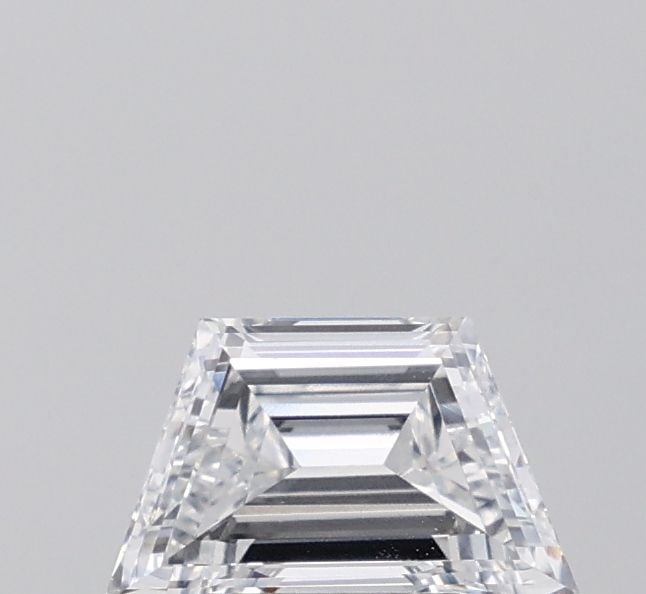 Loose Diamond - TRAPEZOID 0.53ct E VS1: Loose Diamond - TRAPEZOID 0.53ct E VS1 Source: This is a real non-mined Diamond that has been grown in a lab Shape: TRAPEZOID Carats: 0.53 Color: E Clarity: VS1 Certification: NONE Video: