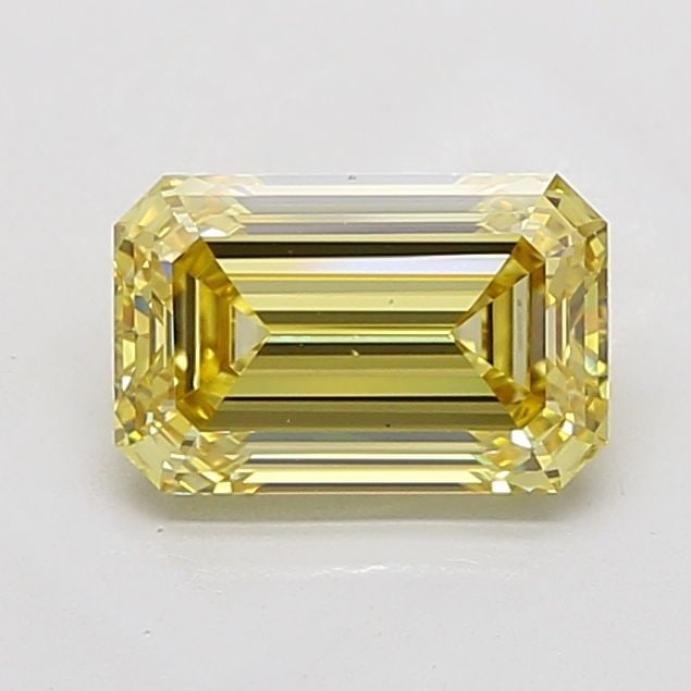 Loose Diamond - EMERALD 3.03ct Fancy Intense Yellow VS1: Loose Diamond - EMERALD 3.03ct Fancy Intense Yellow VS1 Source: This is a real non-mined Diamond that has been grown in a lab Shape: EMERALD Carats: 3.03 Color: Fancy Intense Yellow Certification: IGI