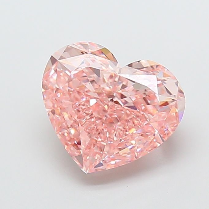Loose Diamond - HEART 5.02ct Fancy Intense Pink VVS2: Loose Diamond - HEART 5.02ct Fancy Intense Pink VVS2 Source: This is a real non-mined Diamond that has been grown in a lab Shape: HEART Carats: 5.02 Color: Fancy Intense Pink Certification: IGI