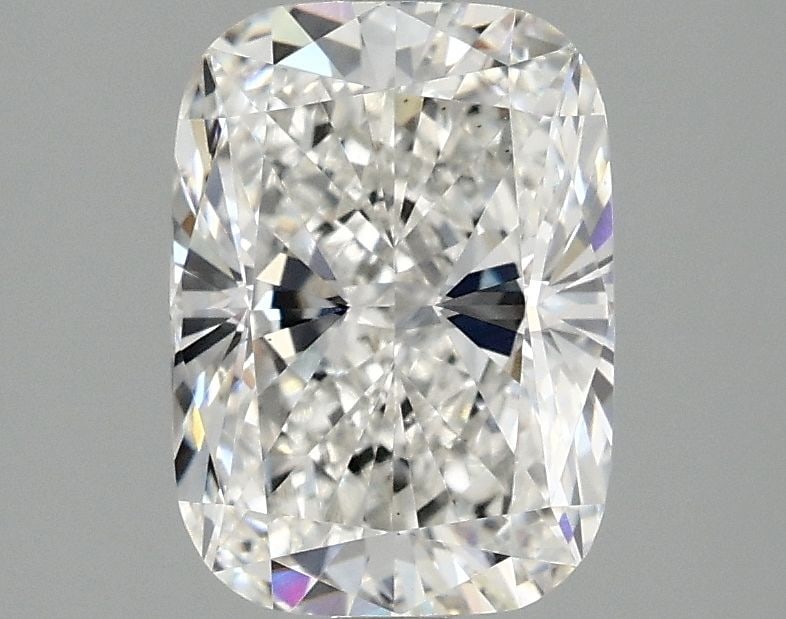 Loose Diamond - CUSHION MODIFIED 2.1ct F VS1: Loose Diamond - CUSHION MODIFIED 2.1ct F VS1 Source: This is a real non-mined Diamond that has been grown in a lab Shape: CUSHION MODIFIED Carats: 2.1 Color: F Clarity: VS1 Certification: IGI Video: