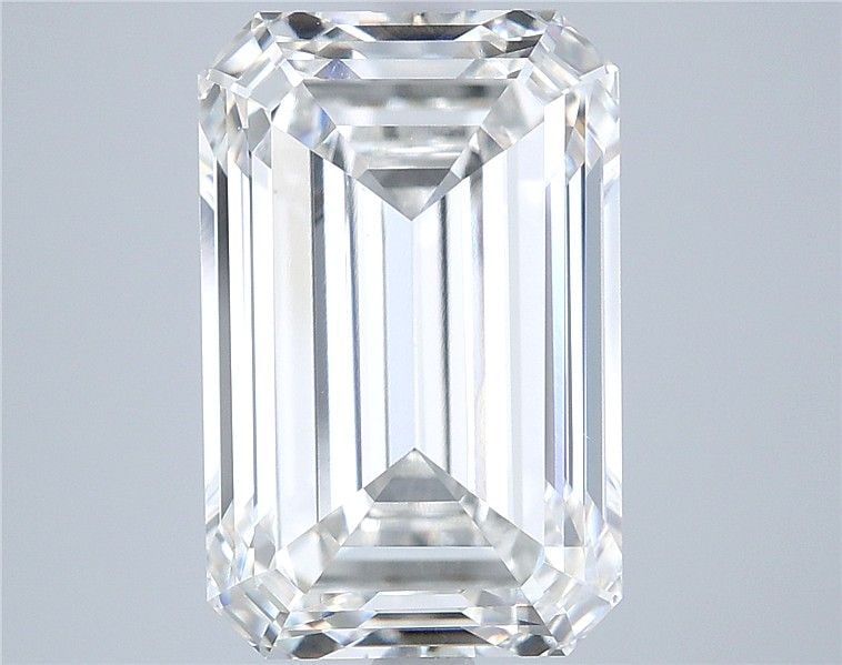 Loose Diamond - EMERALD 6.54ct F VVS2: Loose Diamond - EMERALD 6.54ct F VVS2 Source: This is a real non-mined Diamond that has been grown in a lab Shape: EMERALD Carats: 6.54 Color: F Clarity: VVS2 Certification: IGI Video: Video Link The