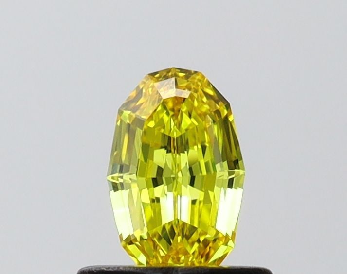 Loose Diamond - OVAL 0.51ct Fancy Vivid Yellow VVS1: Loose Diamond - OVAL 0.51ct Fancy Vivid Yellow VVS1 Source: This is a real non-mined Diamond that has been grown in a lab Shape: OVAL Carats: 0.51 Color: Fancy Vivid Yellow Certification: IGI Video:
