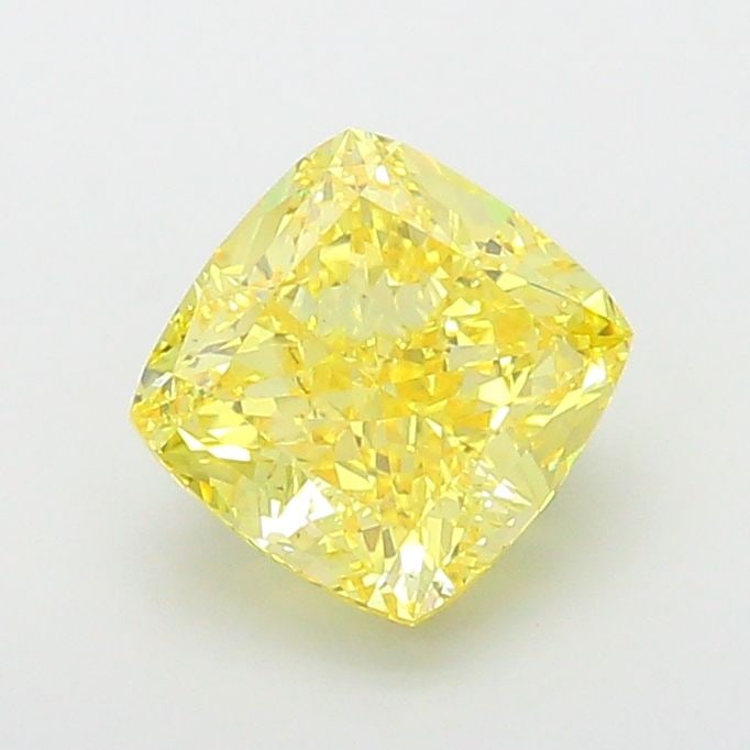 Loose Diamond - CUSHION MODIFIED 6.13ct Fancy Vivid Yellow VS1: Loose Diamond - CUSHION MODIFIED 6.13ct Fancy Vivid Yellow VS1 Source: This is a real non-mined Diamond that has been grown in a lab Shape: CUSHION MODIFIED Carats: 6.13 Color: Fancy Vivid Yellow Cert
