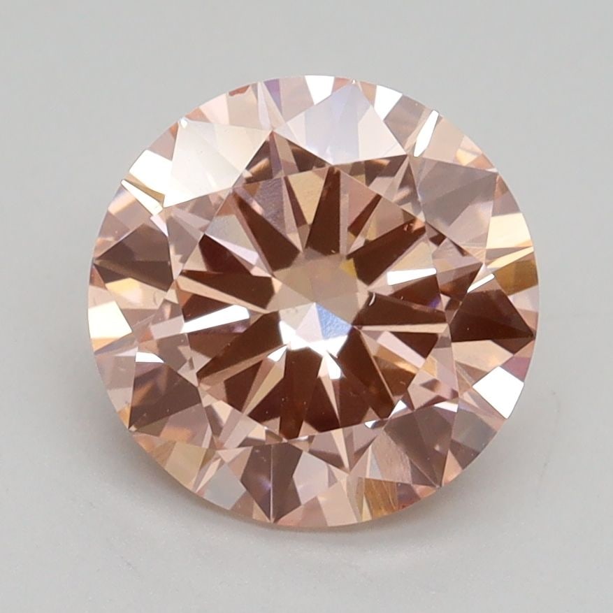 Loose Diamond - ROUND 2.3ct Fancy Intense Pink VS2: Loose Diamond - ROUND 2.3ct Fancy Intense Pink VS2 Source: This is a real non-mined Diamond that has been grown in a lab Shape: ROUND Carats: 2.3 Color: Fancy Intense Pink Certification: IGI Video: