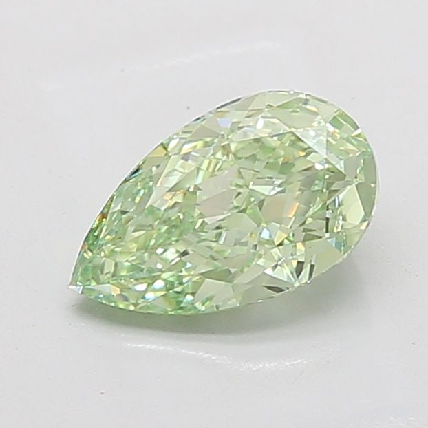 Loose Diamond - PEAR 2.35ct Fancy Vivid Green VS1: Loose Diamond - PEAR 2.35ct Fancy Vivid Green VS1 Source: This is a real non-mined Diamond that has been grown in a lab Shape: PEAR Carats: 2.35 Color: Fancy Vivid Green Certification: IGI Video:
