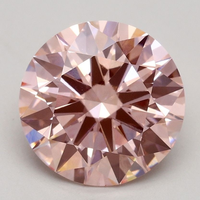Ideal Loose Diamond - ROUND 2.12ct Fancy Intense Pink VVS2: Ideal Loose Diamond - ROUND 2.12ct Fancy Intense Pink VVS2 Source: This is a real non-mined Diamond that has been grown in a lab Shape: ROUND Carats: 2.12 Color: Fancy Intense Pink Certification: IGI 