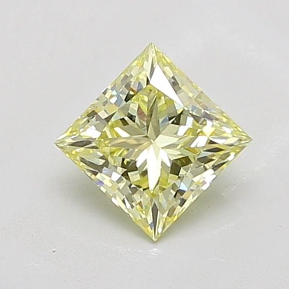 Loose Diamond - PRINCESS 1.05ct Fancy Yellow VVS2: Loose Diamond - PRINCESS 1.05ct Fancy Yellow VVS2 Source: This is a real non-mined Diamond that has been grown in a lab Shape: PRINCESS Carats: 1.05 Color: Fancy Yellow Certification: IGI Video: