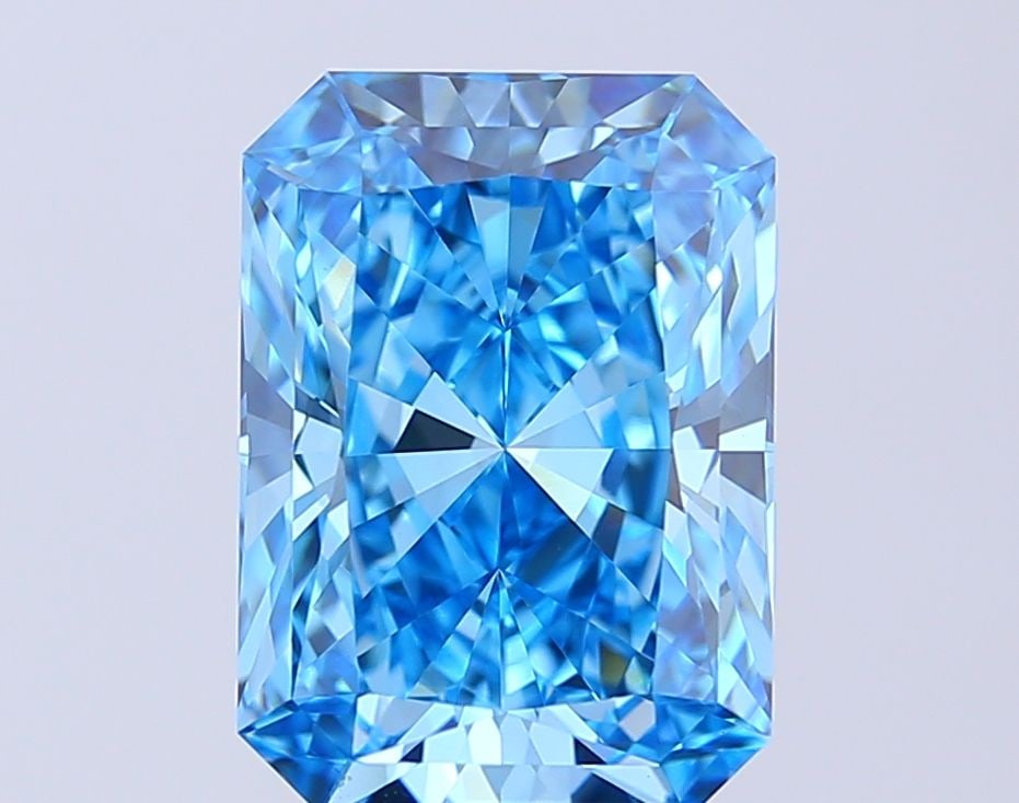 Loose Diamond - RADIANT 5.05ct Fancy Vivid Blue VVS2 (1 of 1)