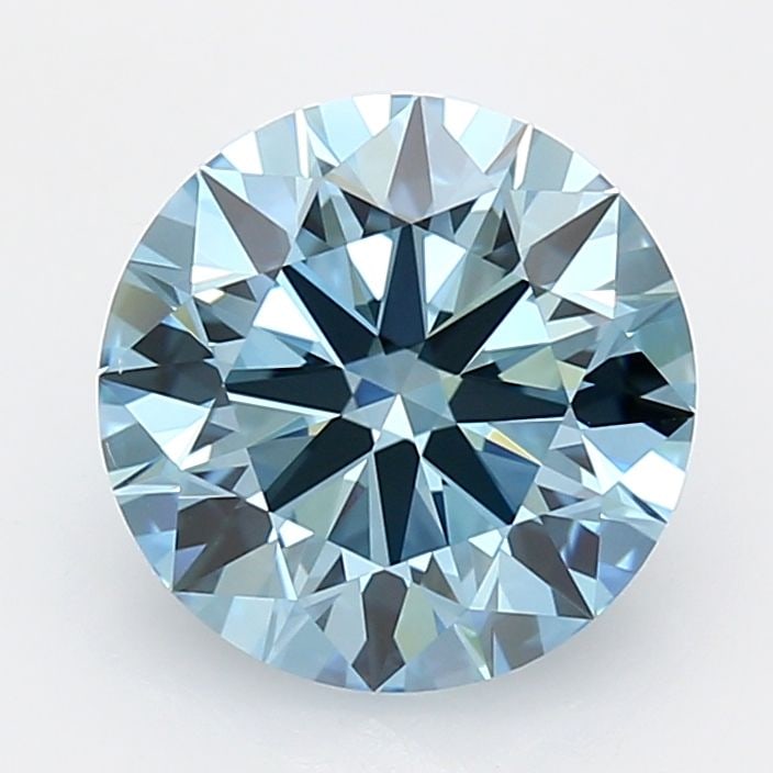 Ideal Loose Diamond - ROUND 3.01ct Fancy Vivid Blue VVS1: Ideal Loose Diamond - ROUND 3.01ct Fancy Vivid Blue VVS1 Source: This is a real non-mined Diamond that has been grown in a lab Shape: ROUND Carats: 3.01 Color: Fancy Vivid Blue Certification: IGI Vide