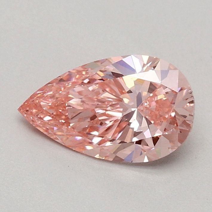 Loose Diamond - PEAR 0.52ct Fancy Vivid Pink VS1: Loose Diamond - PEAR 0.52ct Fancy Vivid Pink VS1 Source: This is a real non-mined Diamond that has been grown in a lab Shape: PEAR Carats: 0.52 Color: Fancy Vivid Pink Certification: IGI Video: