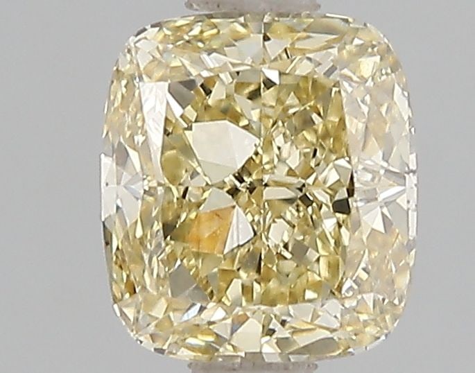 Loose Diamond - CUSHION MODIFIED 1.57ct Fancy Intense Yellow VS1: Loose Diamond - CUSHION MODIFIED 1.57ct Fancy Intense Yellow VS1 Source: This is a real non-mined Diamond that has been grown in a lab Shape: CUSHION MODIFIED Carats: 1.57 Color: Fancy Intense Yellow 