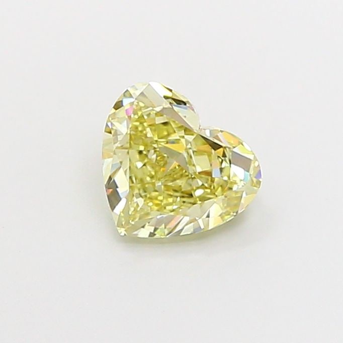 Loose Diamond - HEART 1.09ct Fancy Light Yellow VS1: Loose Diamond - HEART 1.09ct Fancy Light Yellow VS1 Source: This is a real non-mined Diamond that has been grown in a lab Shape: HEART Carats: 1.09 Color: Fancy Light Yellow Certification: IGI Video: