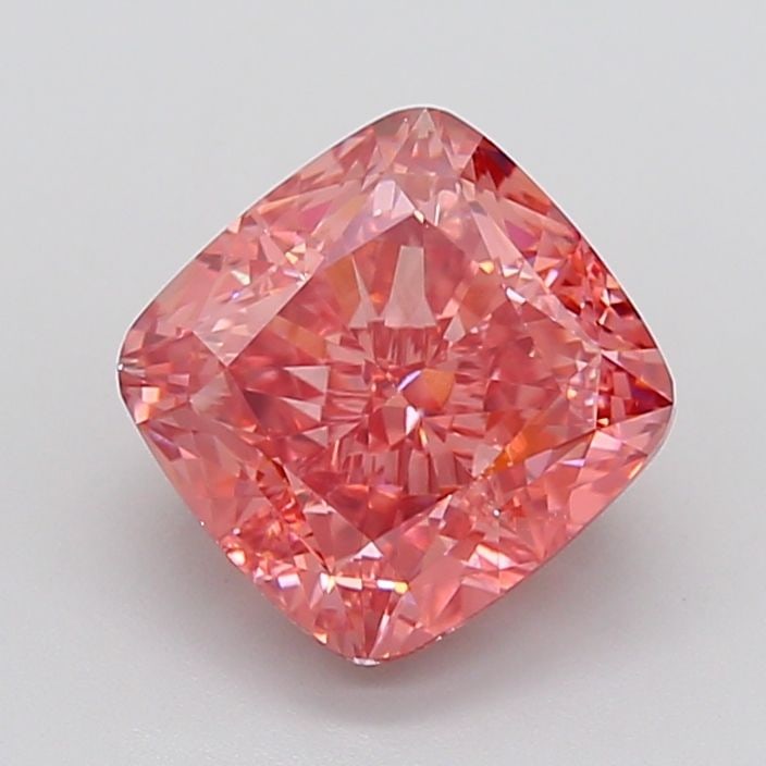 Loose Diamond - CUSHION MODIFIED 5.01ct Fancy Intense Pink VS1: Loose Diamond - CUSHION MODIFIED 5.01ct Fancy Intense Pink VS1 Source: This is a real non-mined Diamond that has been grown in a lab Shape: CUSHION MODIFIED Carats: 5.01 Color: Fancy Intense Pink Cert