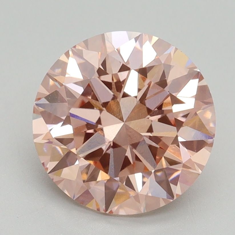 Loose Diamond - ROUND 2.5ct Fancy Intense Pink VVS2: Loose Diamond - ROUND 2.5ct Fancy Intense Pink VVS2 Source: This is a real non-mined Diamond that has been grown in a lab Shape: ROUND Carats: 2.5 Color: Fancy Intense Pink Certification: IGI Video: