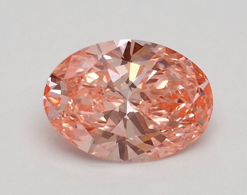 Loose Diamond - OVAL 1.32ct Fancy Vivid Pink VS1: Loose Diamond - OVAL 1.32ct Fancy Vivid Pink VS1 Source: This is a real non-mined Diamond that has been grown in a lab Shape: OVAL Carats: 1.32 Color: Fancy Vivid Pink Certification: IGI Video: