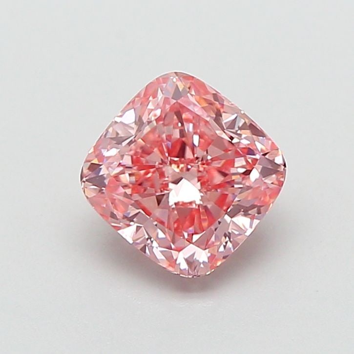 Loose Diamond - CUSHION MODIFIED 1.35ct Fancy Vivid Pink VS1: Loose Diamond - CUSHION MODIFIED 1.35ct Fancy Vivid Pink VS1 Source: This is a real non-mined Diamond that has been grown in a lab Shape: CUSHION MODIFIED Carats: 1.35 Color: Fancy Vivid Pink Certific