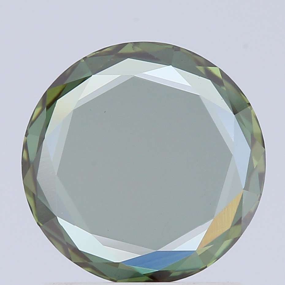 Loose Diamond - ROSE 1.1ct Fancy Vivid Green VS1: Loose Diamond - ROSE 1.1ct Fancy Vivid Green VS1 Source: This is a real non-mined Diamond that has been grown in a lab Shape: ROSE Carats: 1.1 Color: Fancy Vivid Green Certification: NONE Video: