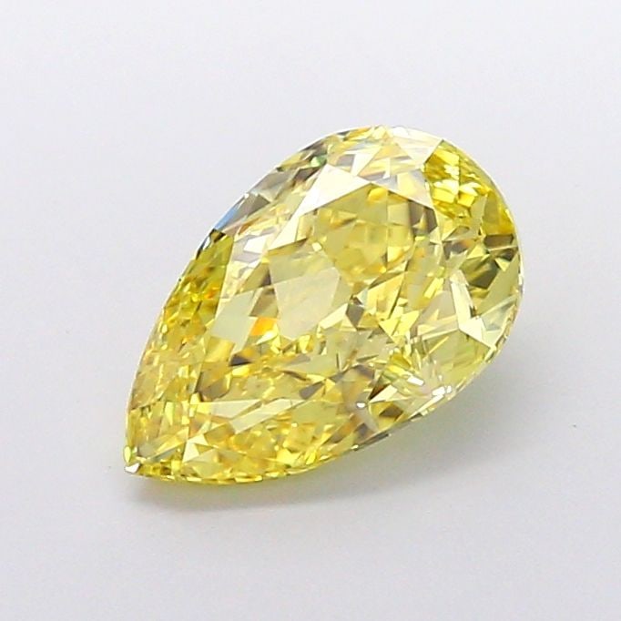 Loose Diamond - PEAR 2.56ct Fancy Intense Yellow VS1: Loose Diamond - PEAR 2.56ct Fancy Intense Yellow VS1 Source: This is a real non-mined Diamond that has been grown in a lab Shape: PEAR Carats: 2.56 Color: Fancy Intense Yellow Certification: IGI Video