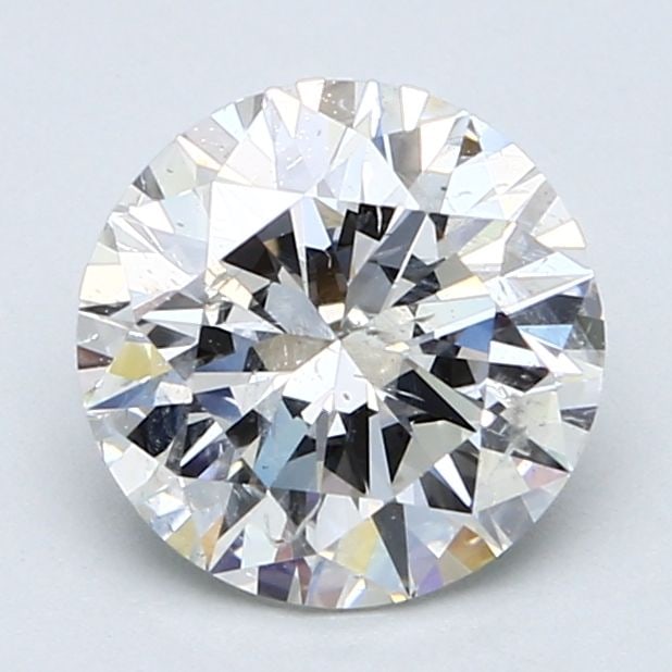 Loose Diamond - ROUND 2.06ct G I1: Loose Diamond - ROUND 2.06ct G I1 Source: Natural Shape: ROUND Carats: 2.06 Color: G Clarity: I1 Certification: GIA Video: