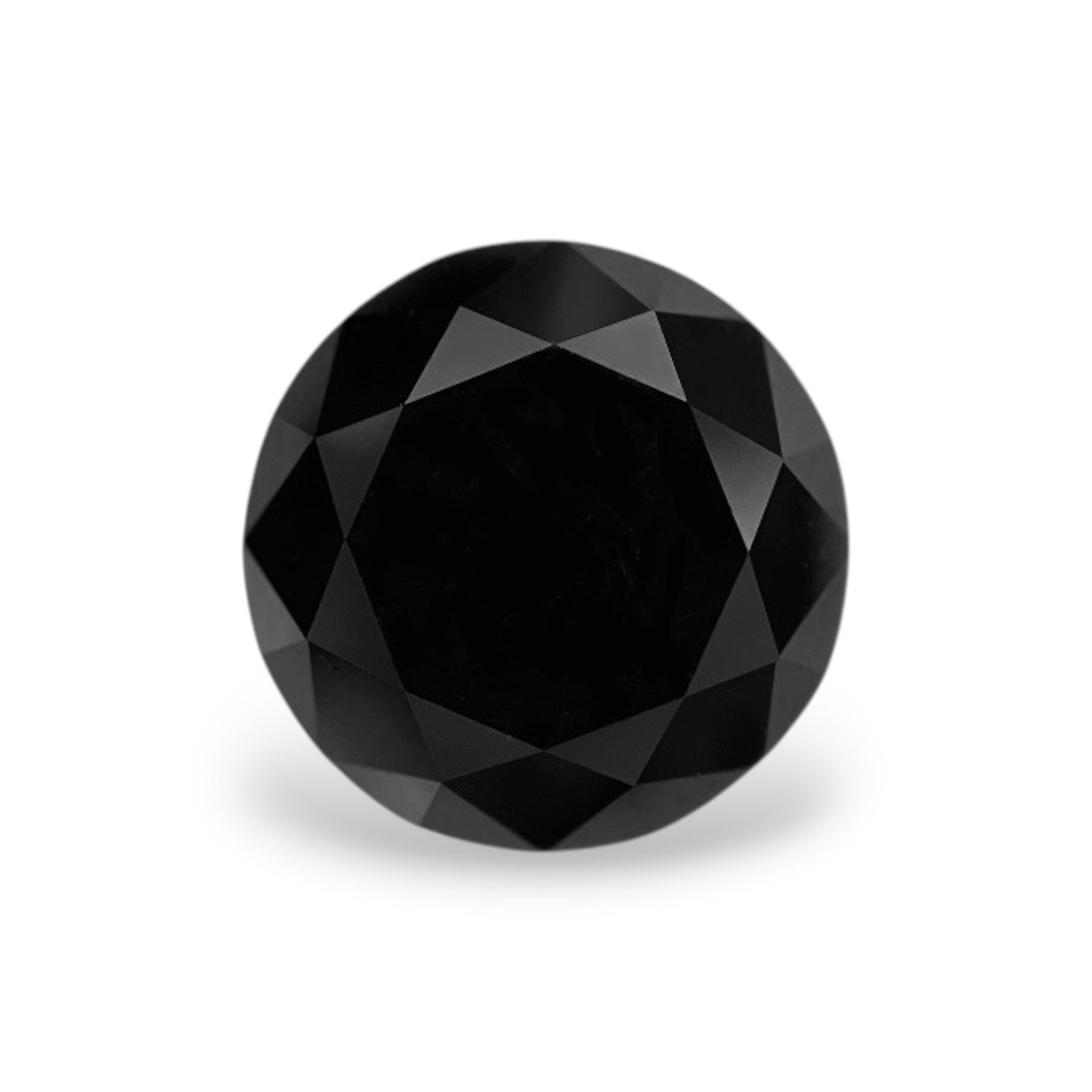 Loose Diamond - ROUND 6.02ct Fancy Black VVS2 (1 of 1)