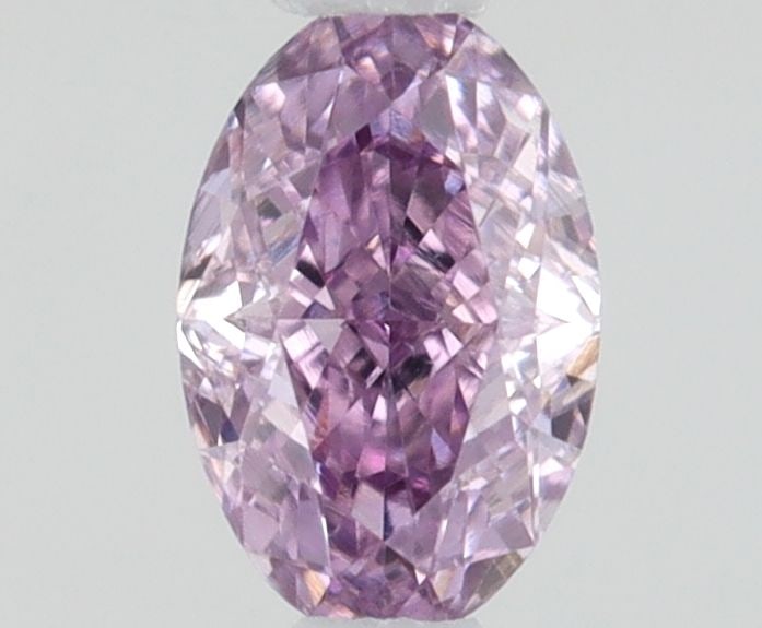Loose Diamond - OVAL 0.11ct Fancy Intense Purple Pink (1 of 1)