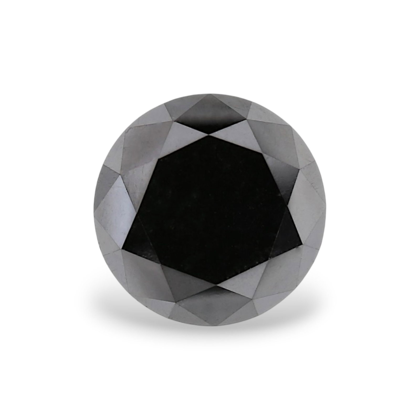 Loose Diamond - ROUND 2.98ct Fancy Black VVS2 (1 of 1)
