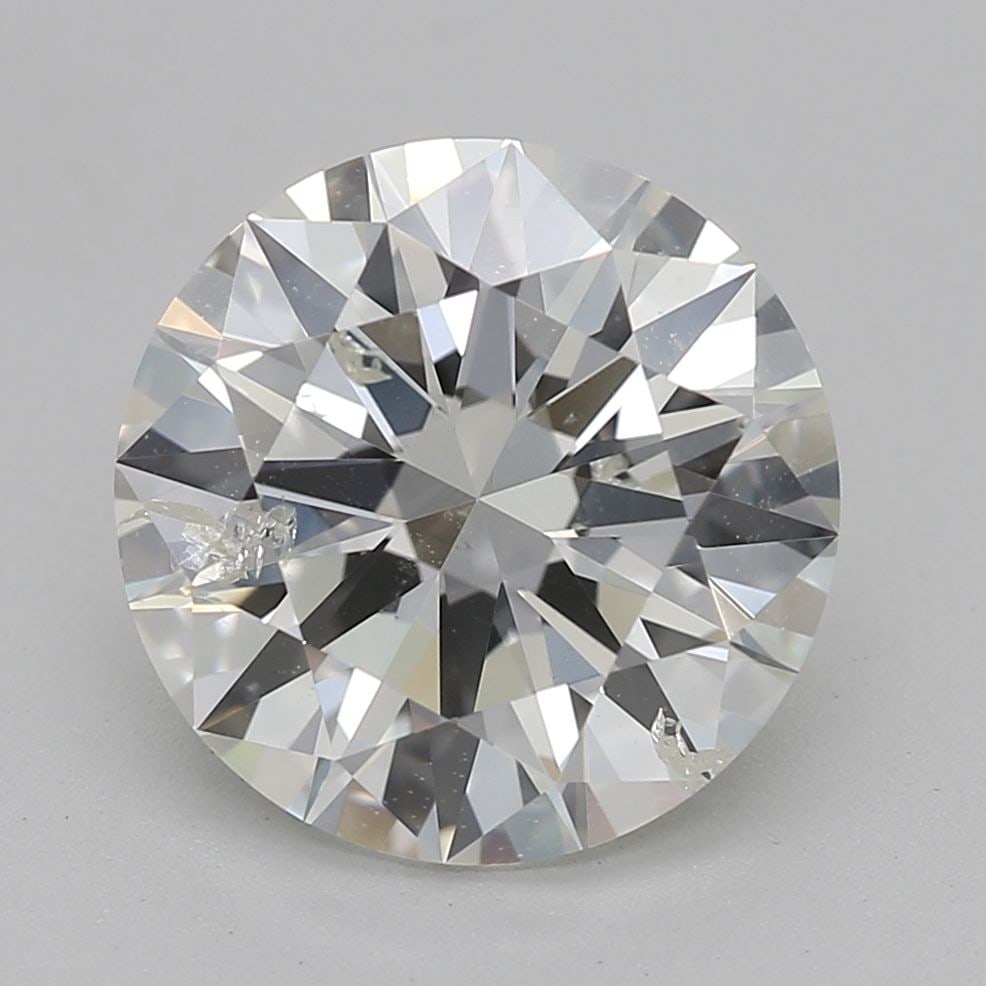 Loose Diamond - ROUND 2.01ct J I1: Loose Diamond - ROUND 2.01ct J I1 Source: Natural Shape: ROUND Carats: 2.01 Color: J Clarity: I1 Certification: GIA Video: