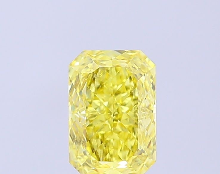Loose Diamond - RADIANT 1.03ct Fancy Intense Yellow VS2: Loose Diamond - RADIANT 1.03ct Fancy Intense Yellow VS2 Source: This is a real non-mined Diamond that has been grown in a lab Shape: RADIANT Carats: 1.03 Color: Fancy Intense Yellow Certification: IGI