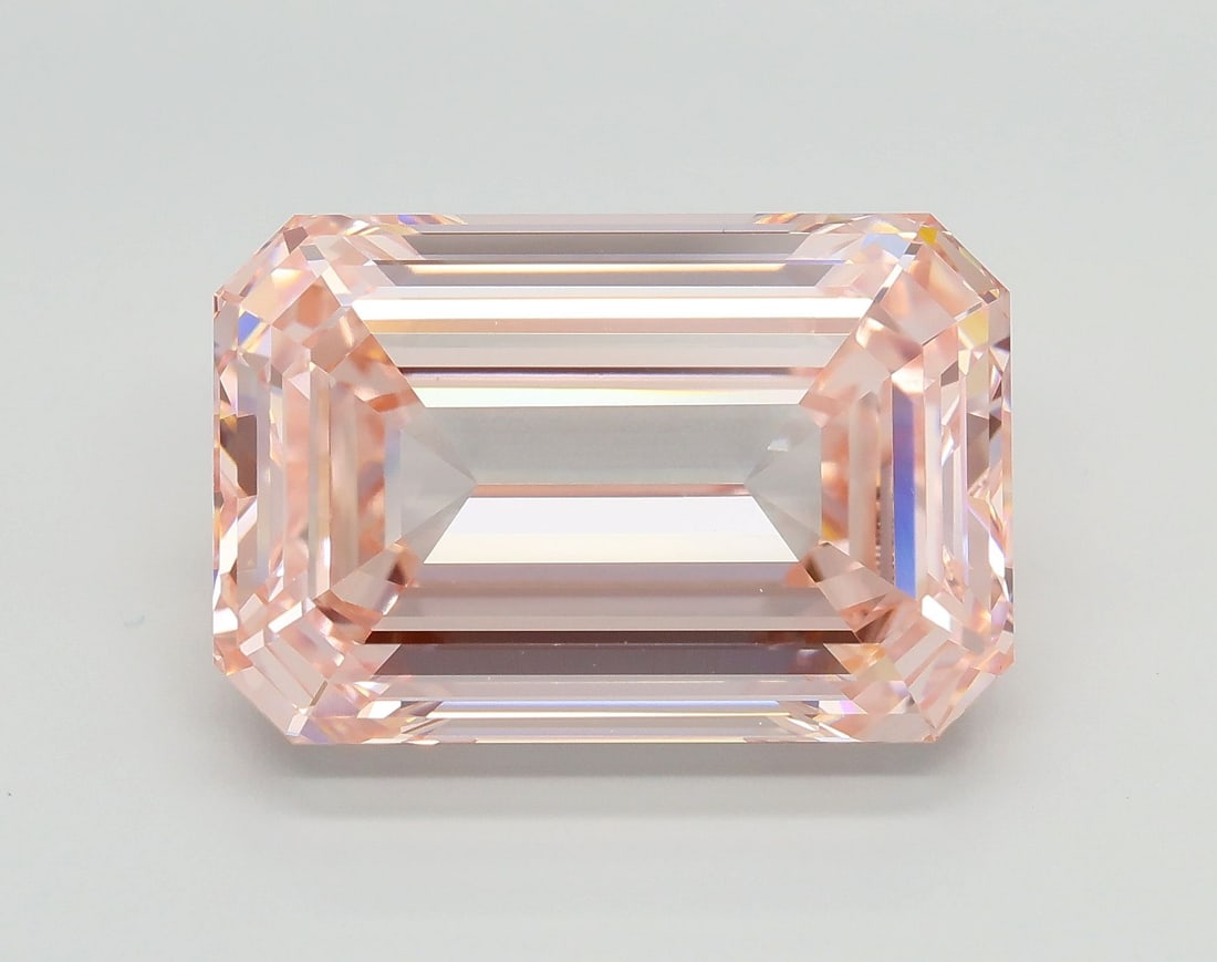 Loose Diamond - EMERALD 10.06ct Fancy Intense Pink VVS2 (1 of 1)
