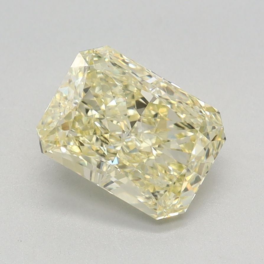 Loose Diamond - RADIANT 1.42ct Fancy Intense Yellow VVS2: Loose Diamond - RADIANT 1.42ct Fancy Intense Yellow VVS2 Source: This is a real non-mined Diamond that has been grown in a lab Shape: RADIANT Carats: 1.42 Color: Fancy Intense Yellow Certification: IG