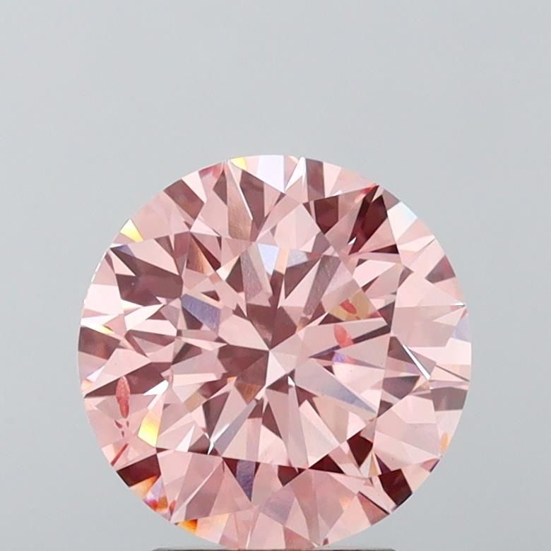 Loose Diamond - ROUND 4.01ct Fancy Intense Pink SI1: Loose Diamond - ROUND 4.01ct Fancy Intense Pink SI1 Source: This is a real non-mined Diamond that has been grown in a lab Shape: ROUND Carats: 4.01 Color: Fancy Intense Pink Certification: IGI Video: