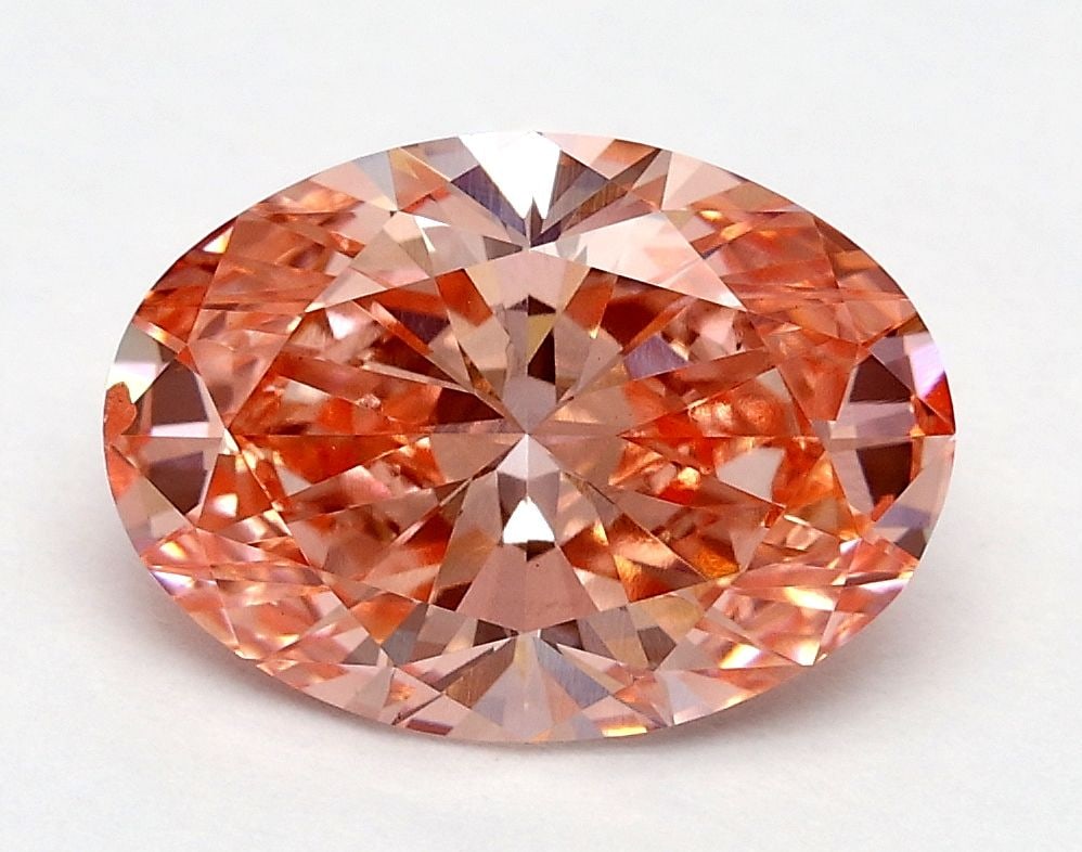 Loose Diamond - OVAL 1.7ct Fancy Vivid Pink VS2: Loose Diamond - OVAL 1.7ct Fancy Vivid Pink VS2 Source: This is a real non-mined Diamond that has been grown in a lab Shape: OVAL Carats: 1.7 Color: Fancy Vivid Pink Certification: IGI Video: Video
