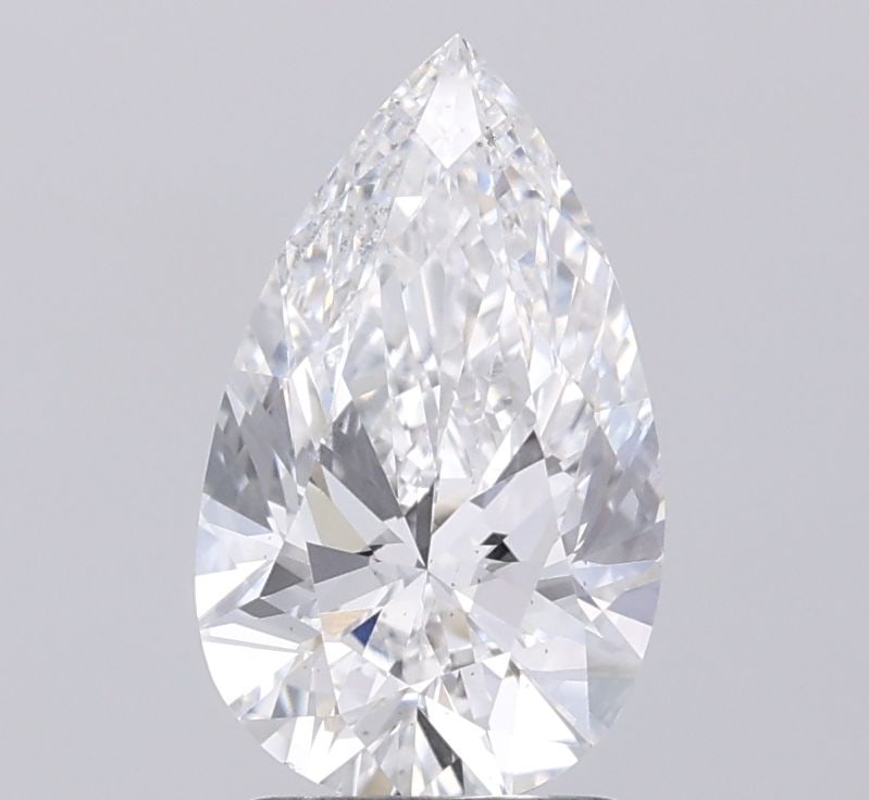 Loose Diamond - PEAR 2.01ct E VS2: Loose Diamond - PEAR 2.01ct E VS2 Source: This is a real non-mined Diamond that has been grown in a lab Shape: PEAR Carats: 2.01 Color: E Clarity: VS2 Certification: IGI Video: