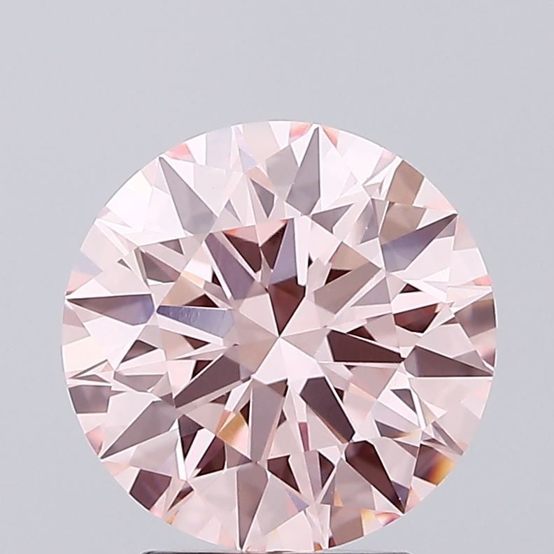 Ideal Loose Diamond - ROUND 3.07ct Fancy Intense Pink VS1: Ideal Loose Diamond - ROUND 3.07ct Fancy Intense Pink VS1 Source: This is a real non-mined Diamond that has been grown in a lab Shape: ROUND Carats: 3.07 Color: Fancy Intense Pink Certification: IGI V