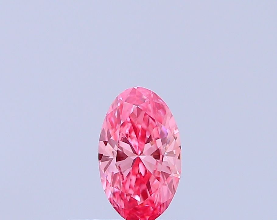 Loose Diamond - OVAL 0.23ct Fancy Vivid Pink VS1: Loose Diamond - OVAL 0.23ct Fancy Vivid Pink VS1 Source: This is a real non-mined Diamond that has been grown in a lab Shape: OVAL Carats: 0.23 Color: Fancy Vivid Pink Certification: IGI Video: Video