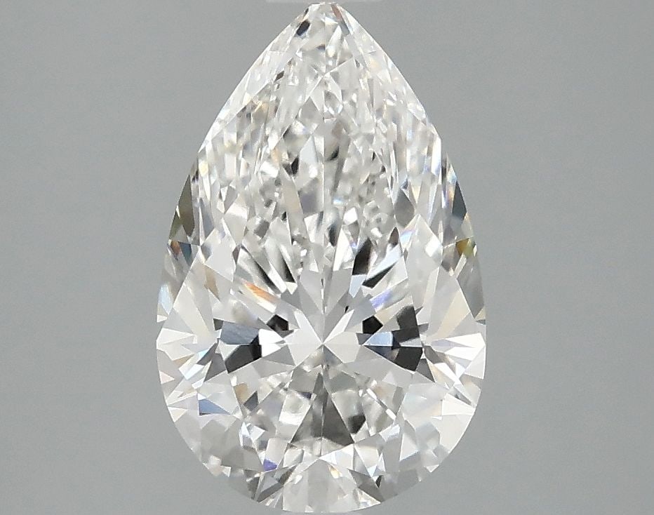 Loose Diamond - PEAR 2.09ct E VVS2: Loose Diamond - PEAR 2.09ct E VVS2 Source: This is a real non-mined Diamond that has been grown in a lab Shape: PEAR Carats: 2.09 Color: E Clarity: VVS2 Certification: IGI Video: