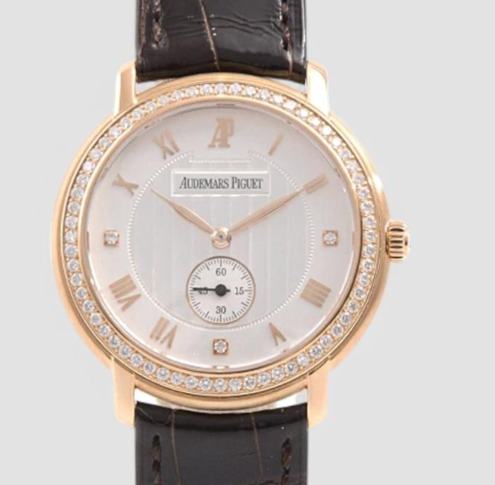 Audemars Piguet Jules Audemars watch Ref 15103OR.ZZ.A001CR.01 leather strap (1 of 1)