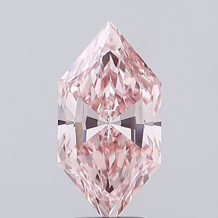 Loose Diamond - HEXAGONAL 4.13ct Fancy Intense Pink VS1 (1 of 1)