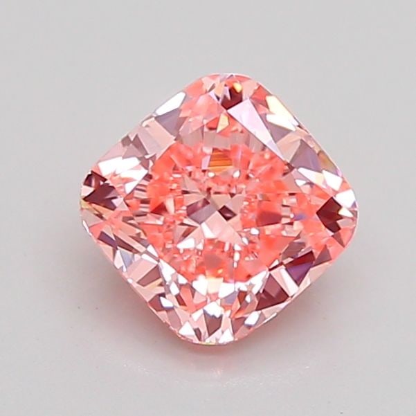 Loose Diamond - CUSHION MODIFIED 1.1ct Fancy Vivid Pink VVS2: Loose Diamond - CUSHION MODIFIED 1.1ct Fancy Vivid Pink VVS2 Source: This is a real non-mined Diamond that has been grown in a lab Shape: CUSHION MODIFIED Carats: 1.1 Color: Fancy Vivid Pink Certifica