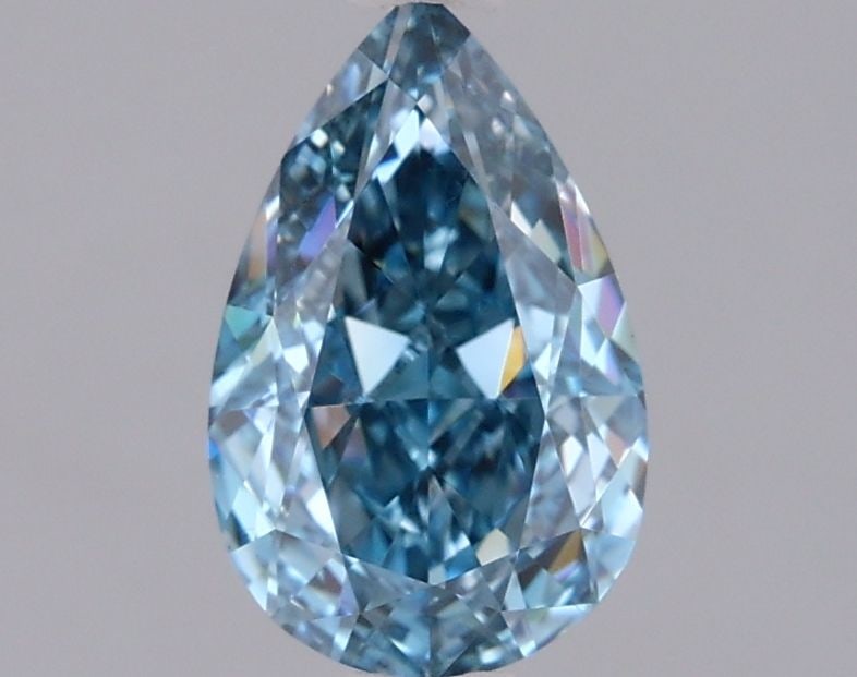 Loose Diamond - PEAR 1.07ct Blue VS1: Loose Diamond - PEAR 1.07ct Blue VS1 Source: This is a real non-mined Diamond that has been grown in a lab Shape: PEAR Carats: 1.07 Color: Blue Certification: NONE Video: